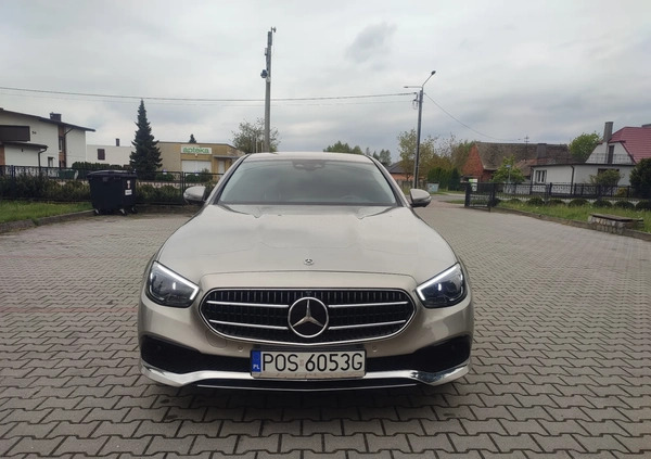 Mercedes-Benz Klasa E cena 169000 przebieg: 56000, rok produkcji 2021 z Białogard małe 497